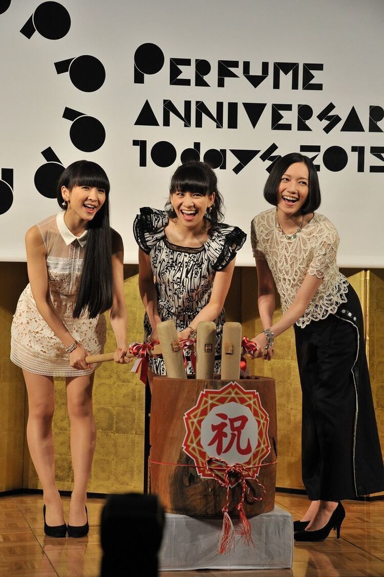 Perfumeの10周年「開会宣言」に潜入！「Perfumeからまだまだ目を離さ
