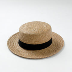 HIGHER（ハイアー） カラー別注 黄草 カンカン帽 / メンズ 帽子