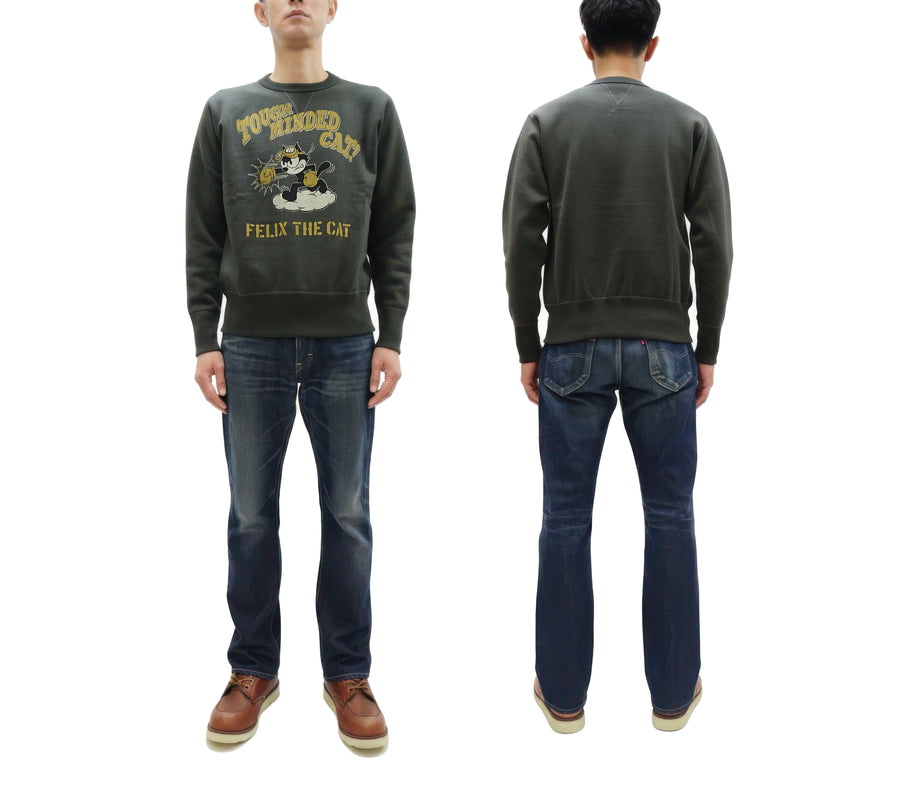 TOYS McCOY Men's Felix the Cat Sweatshirt - Vintage-Style