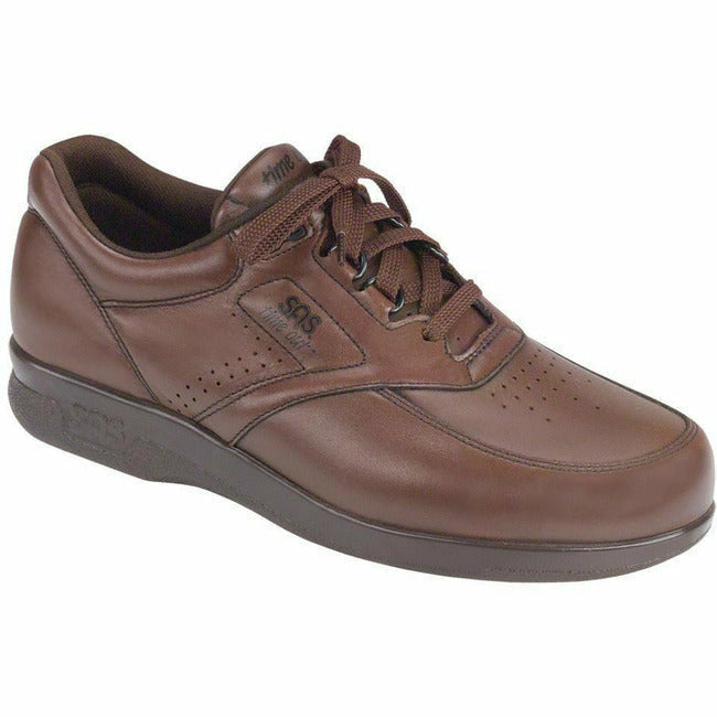 SAS Men's Time Out Leather Comfort Walking Shoe Antique Walnut