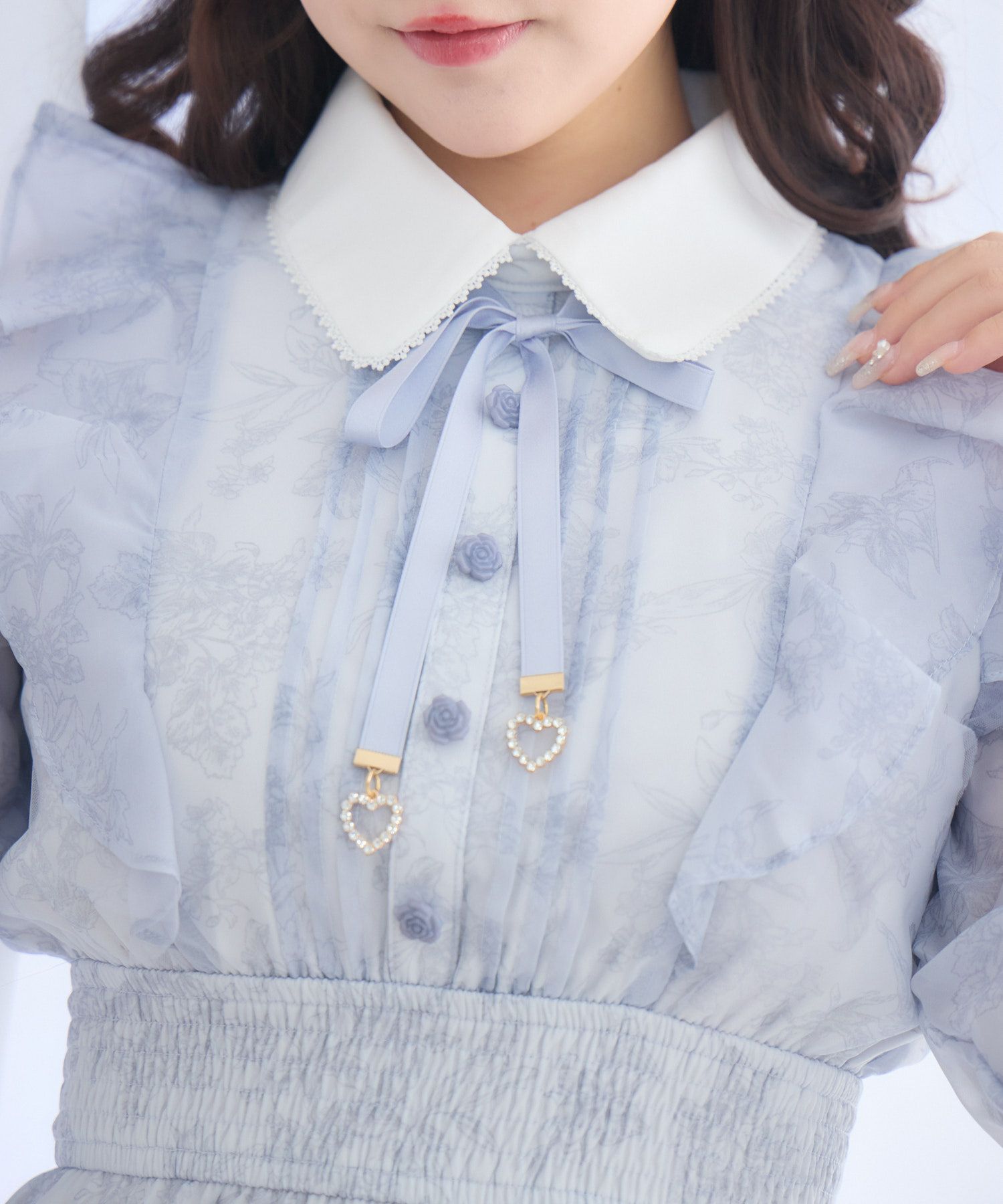 花柄ミニワンピース | Rlab store