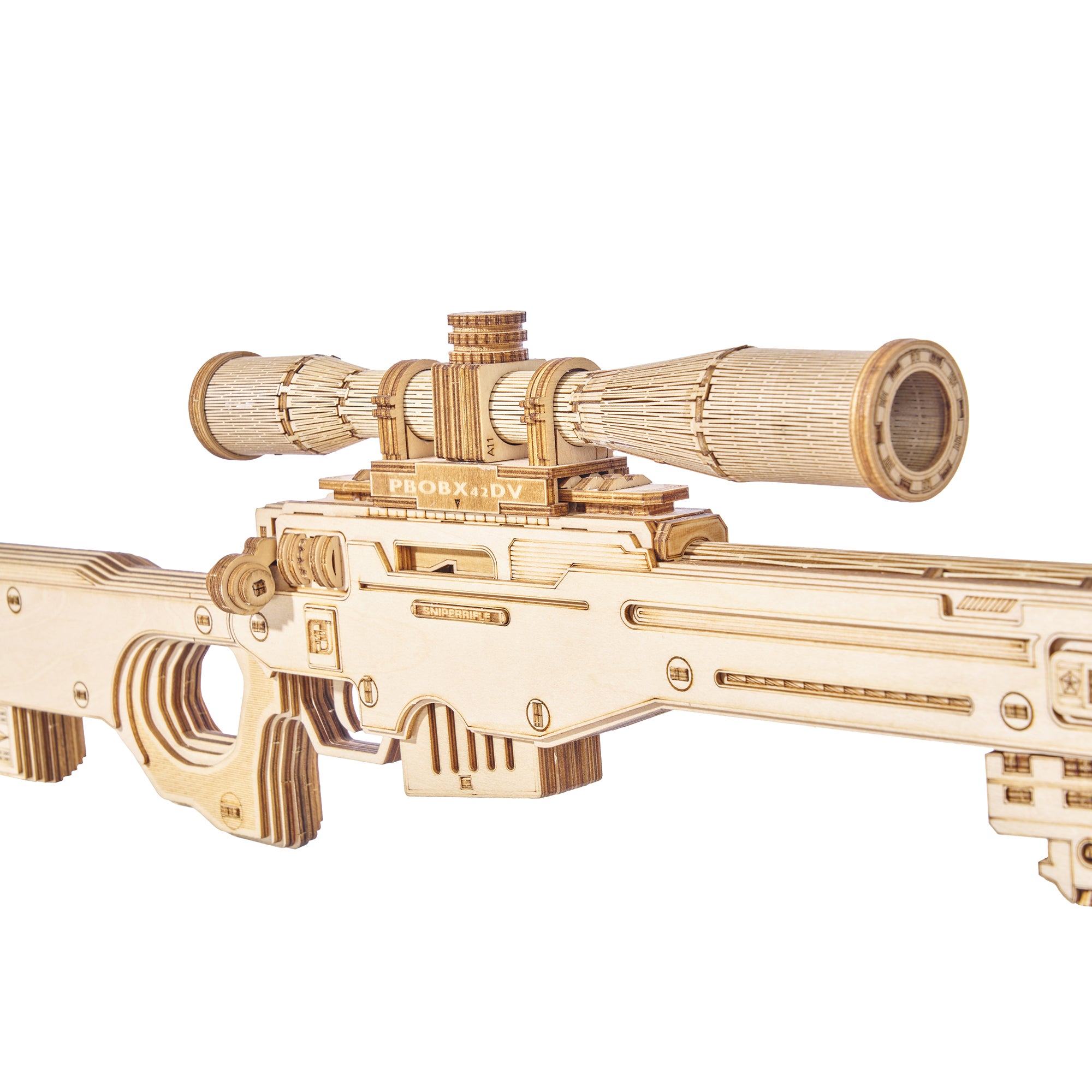 Rokrgeek AWM Sniper Rifle 3D Wooden Gun Puzzle