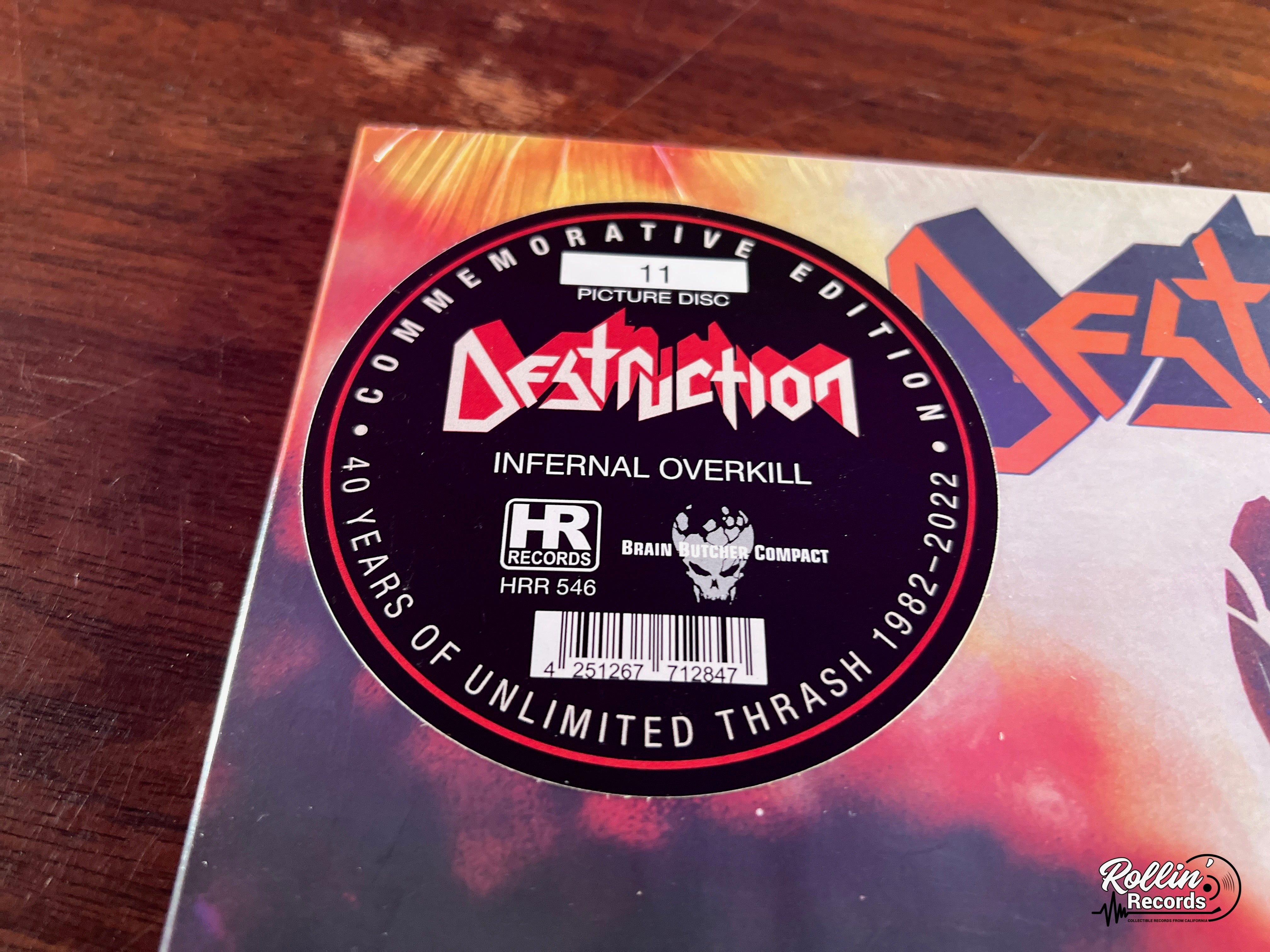 Destruction - Infernal Overkill (Picture Disc) – Rollin' Records