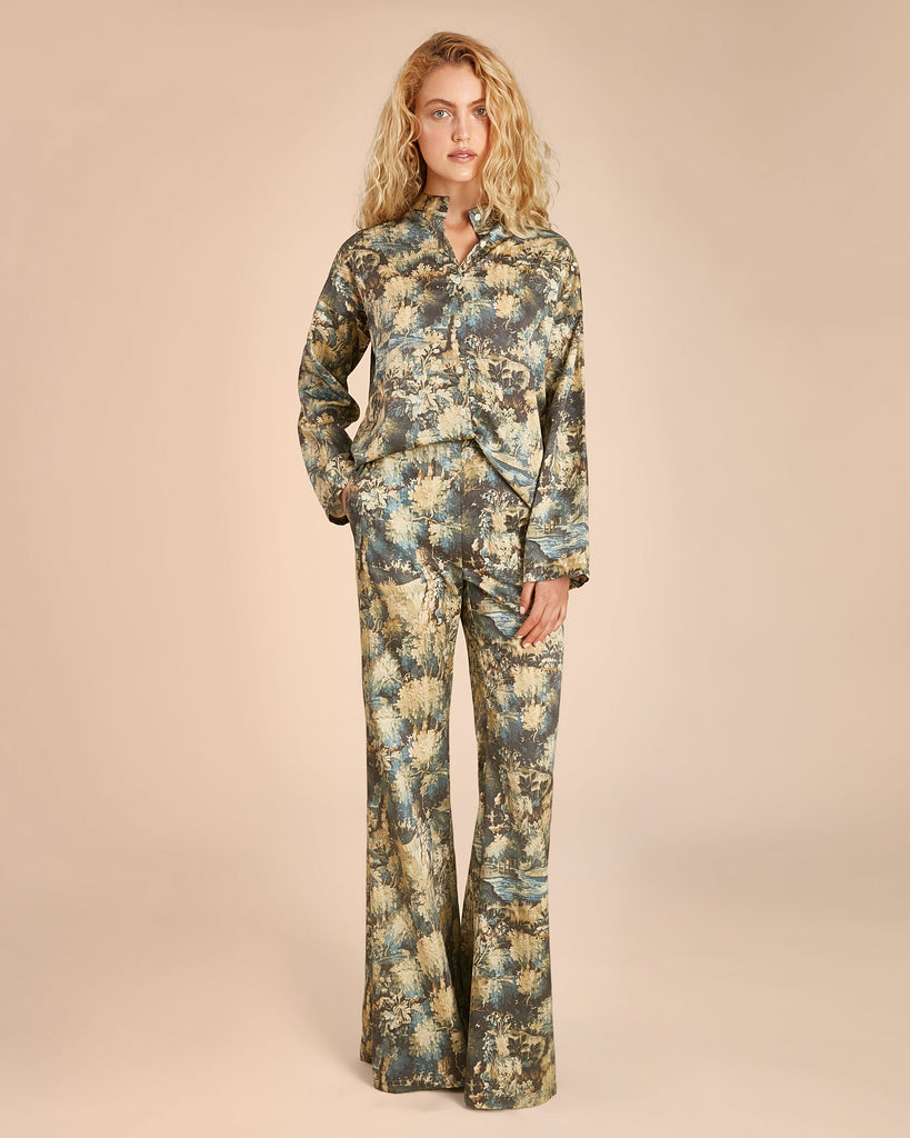 Silk-Cotton Party Pant– Rose Room