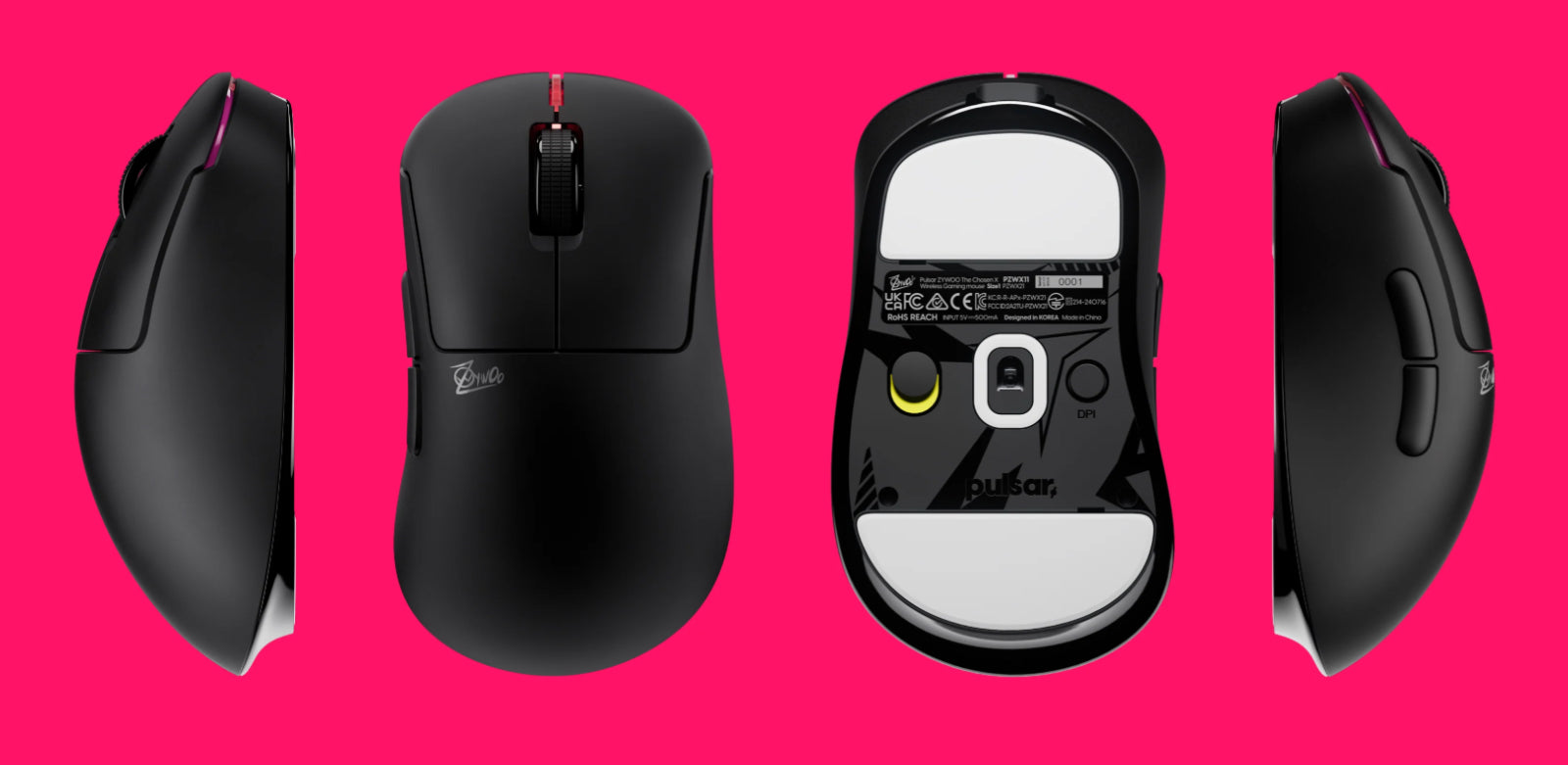 Pulsar ZywOo The Chosen Wireless Gaming Mouse Mini – Rotoboxph
