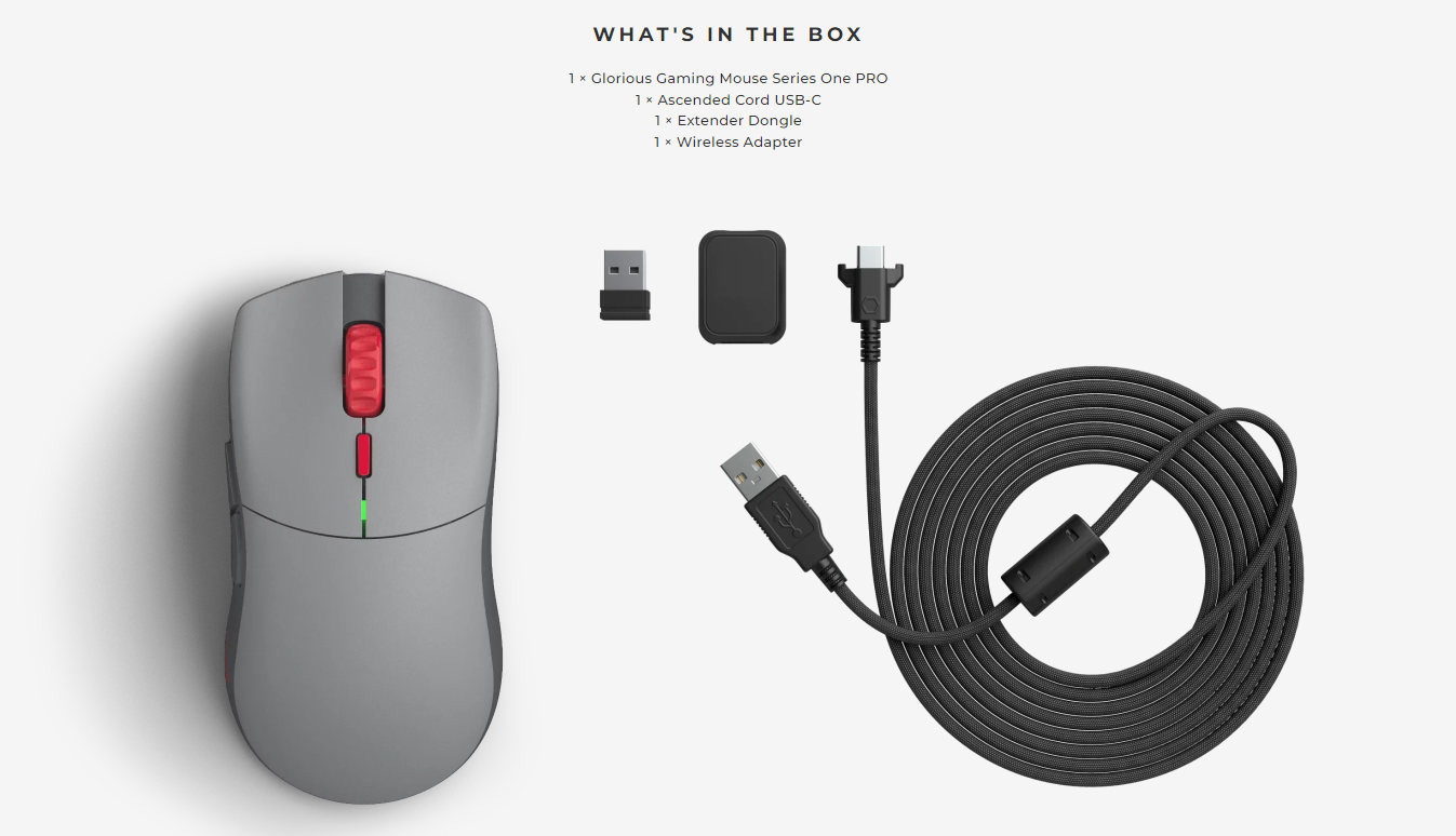 Glorious Forge Series One Pro Wireless Gaming Mouse – Rotoboxph