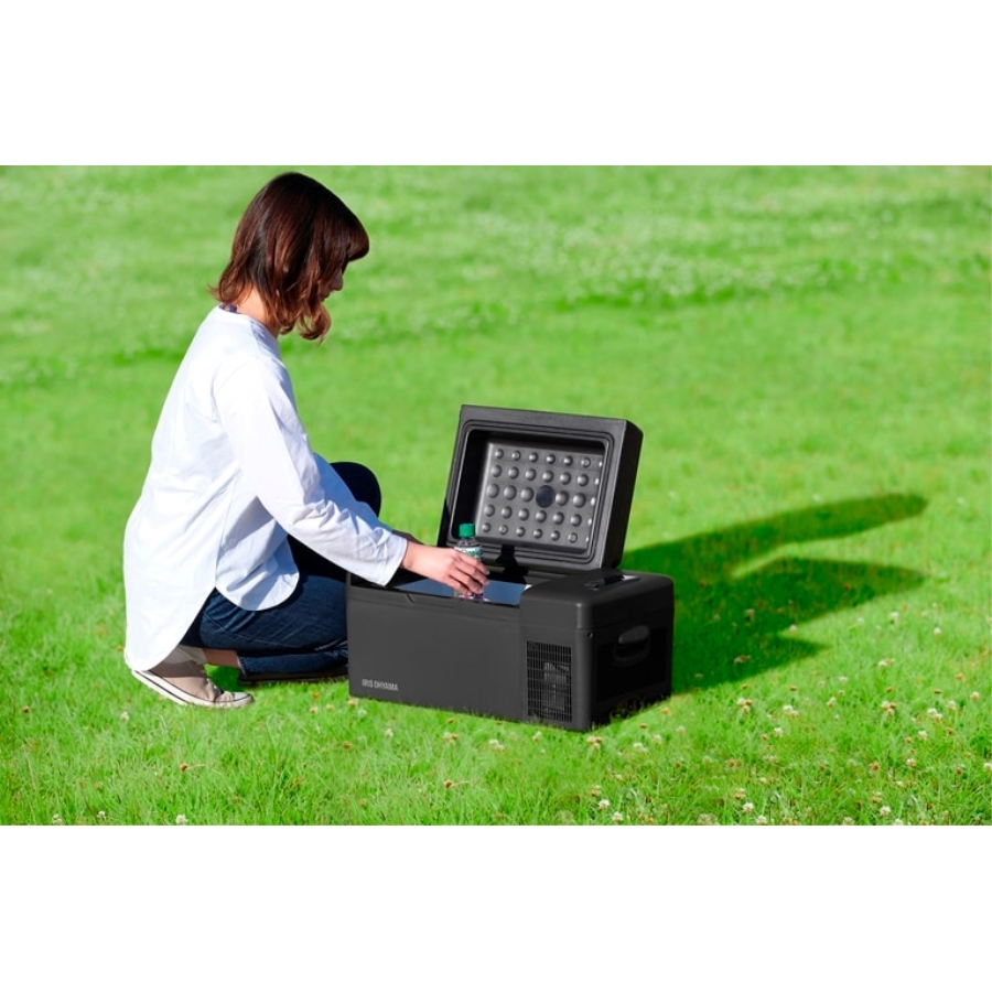 ポータブル冷蔵庫 20L ブラック DC12V24V共用 IPD-2A-B アイリス
