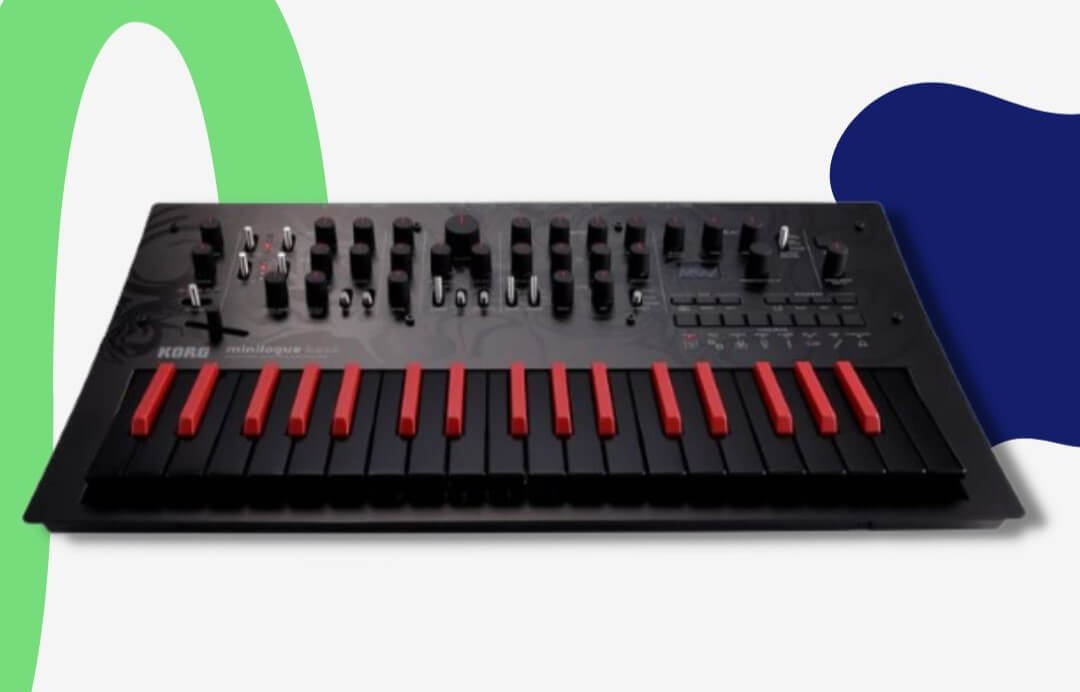Korg Minilogue Bass is a limited edition Minilogue synth with a