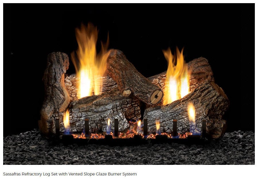 Empire Vented Slope Glaze Gas Burner Only with Millivolt Valve