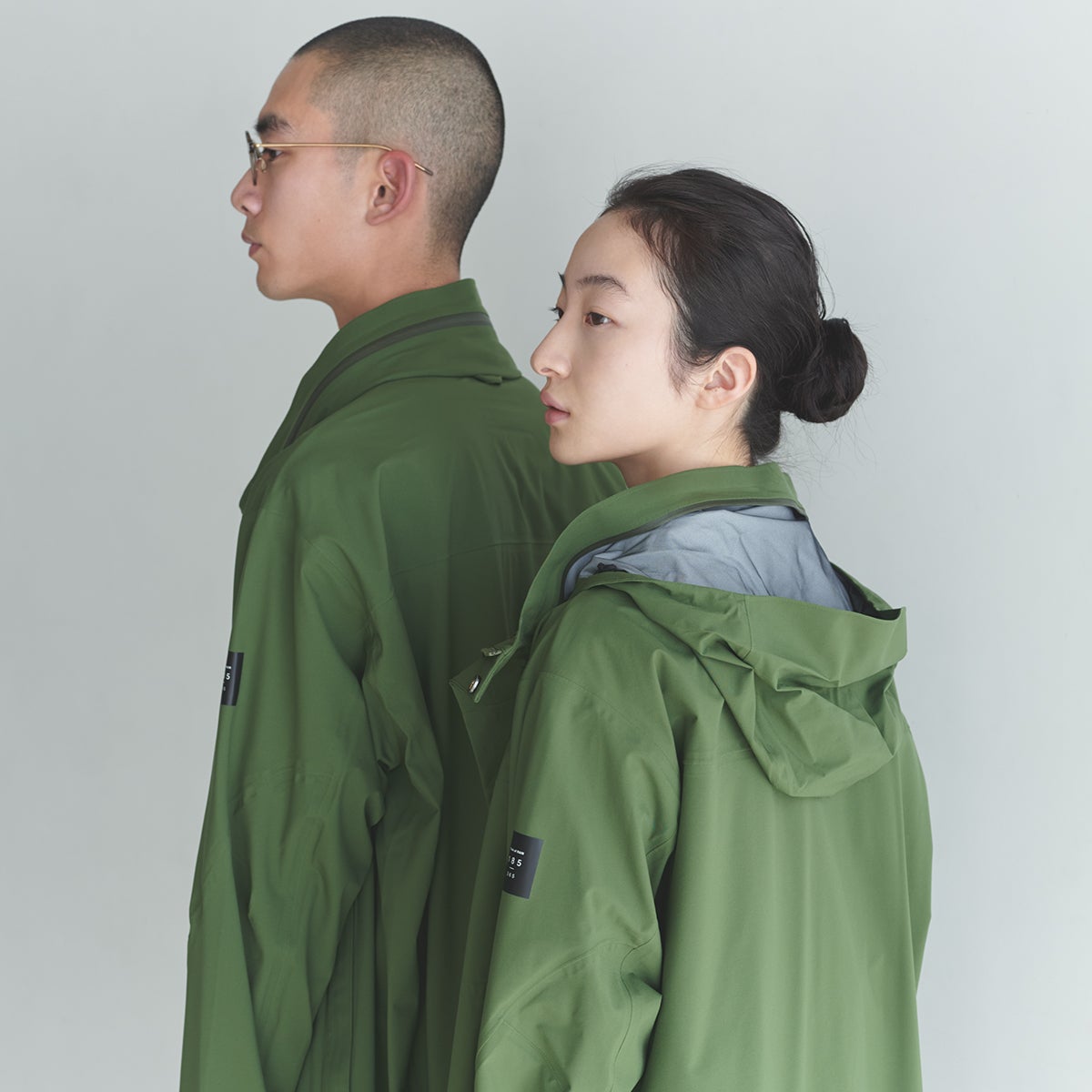 O2〉×F/ACSION レインジャケット 