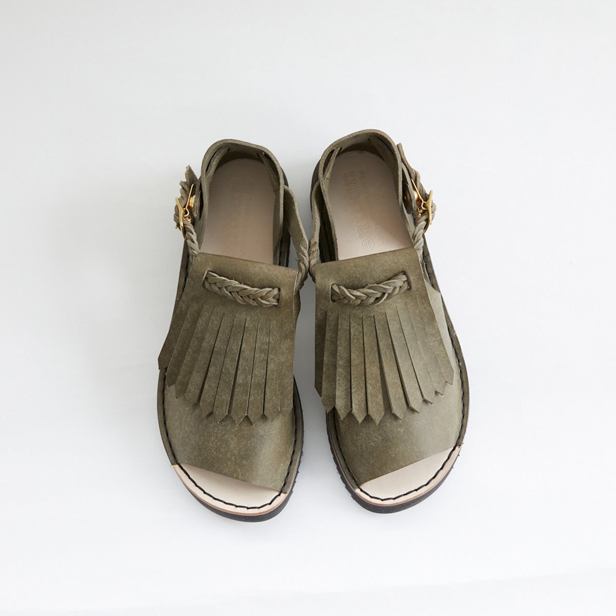 entoanのフリンジサンダル。- ほぼ日刊イトイ新聞