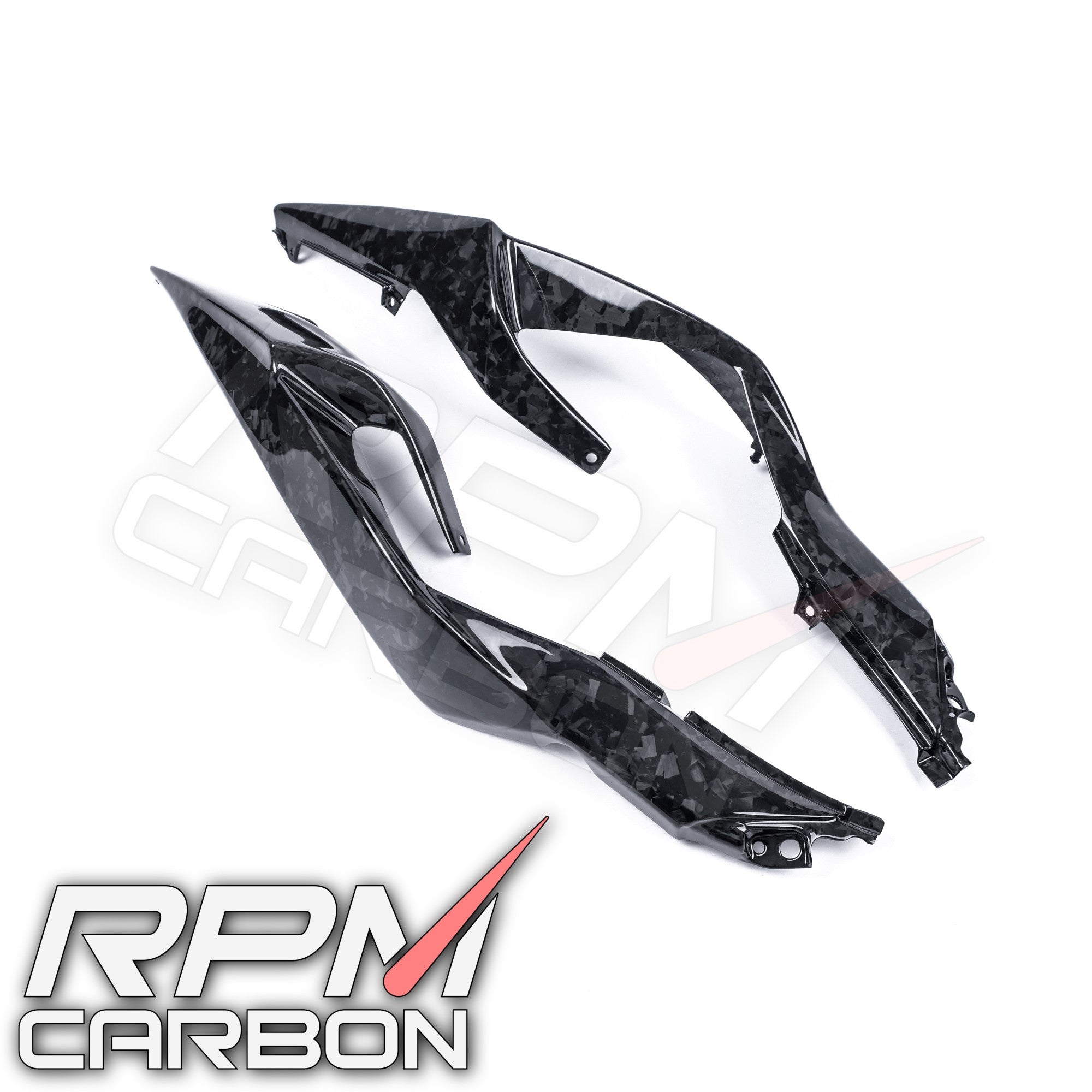 Carbon Fiber Kawasaki ZX-6R 2019+ Rear Seat Side Panels