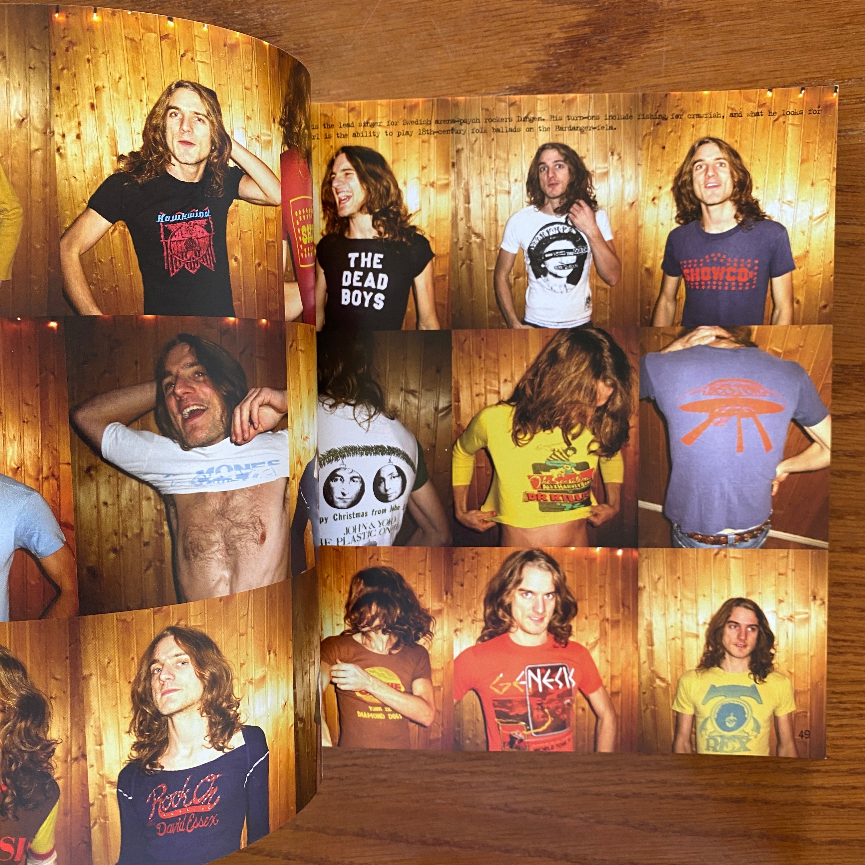 Vintage Rock T-Shirt - by Johan Kugelberg, Seth Weisser & Gerard