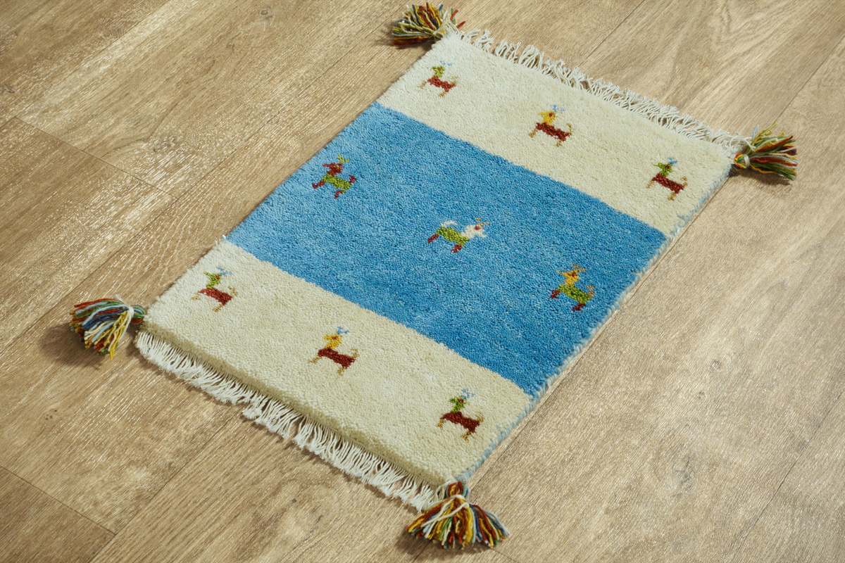 5/28 ギャッベ 60x40cm No.105 | RUGMART.jp