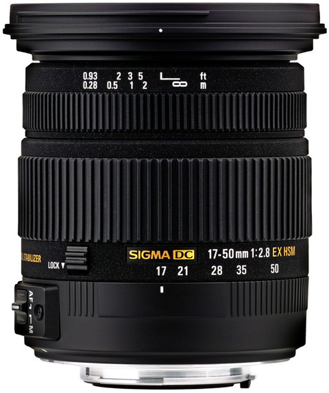 SIGMA 17 - 50 mm F2.8 EX DC (OS) HSM for Nikon Digital SLR