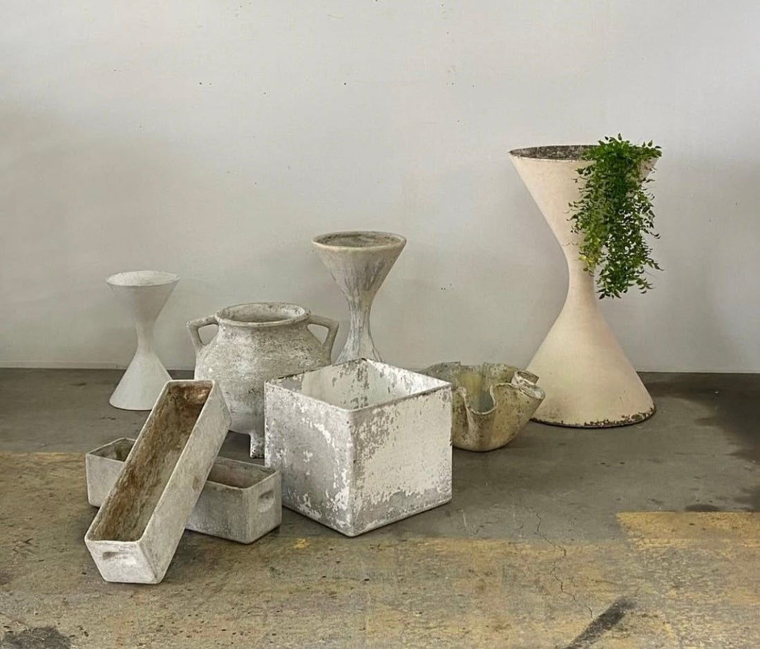 Willy Guhl のプランターを使ってみる。 – Round trip Antiques