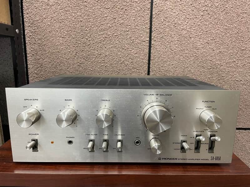 Pioneer SA-6850 Amplifier (45 Watt per channel) | Reverb