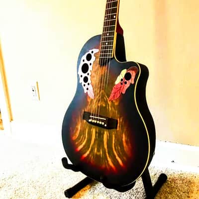 Ovation Applause Summit Series AE28 with Hardshell Case | Reverb