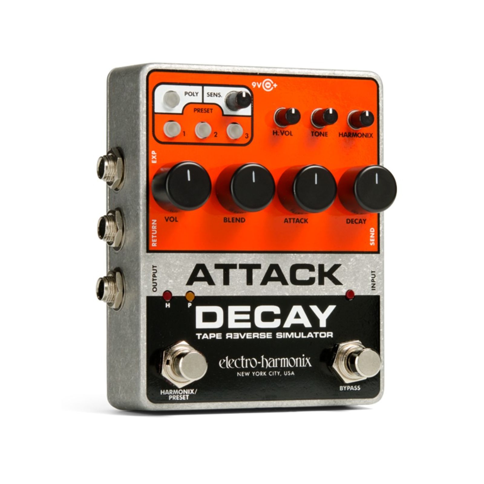 Electro-Harmonix Attack Decay Reverse Tape Simulator | Reverb