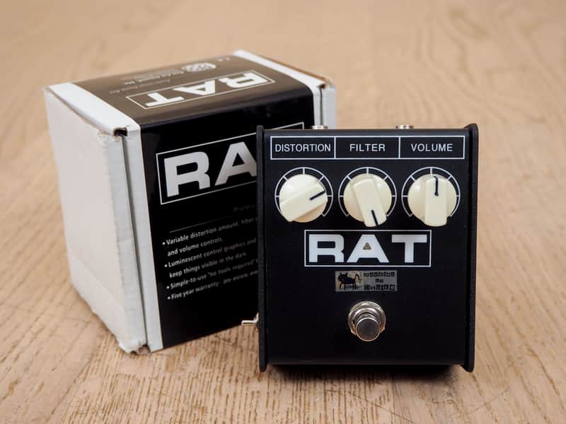 ProCo Rat Small Box Distortion Guitar Effects Pedal, Dr. Lake | Reverb