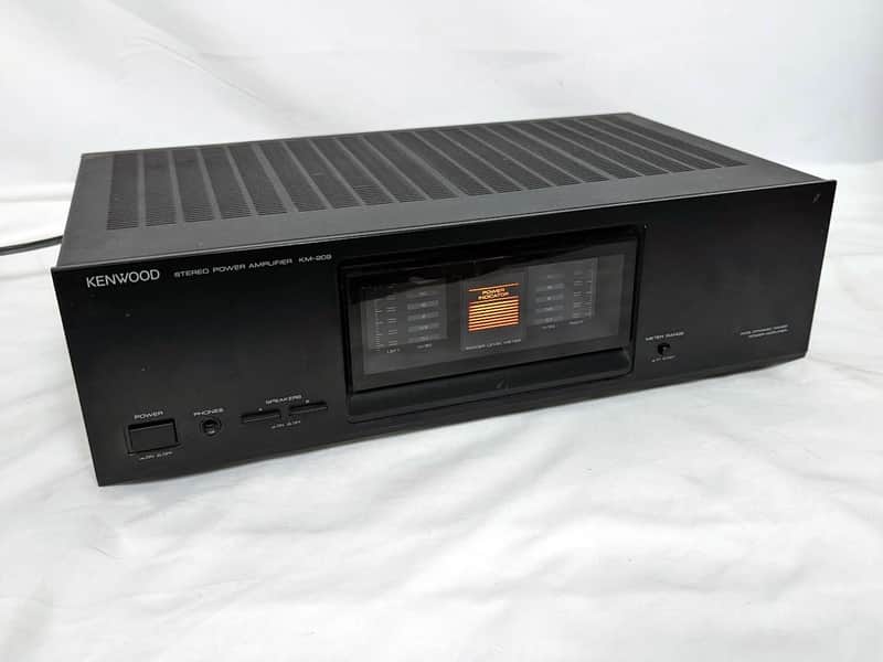 Kenwood KM-209 Stereo Power Amplifier - 150W Per Channel | Reverb