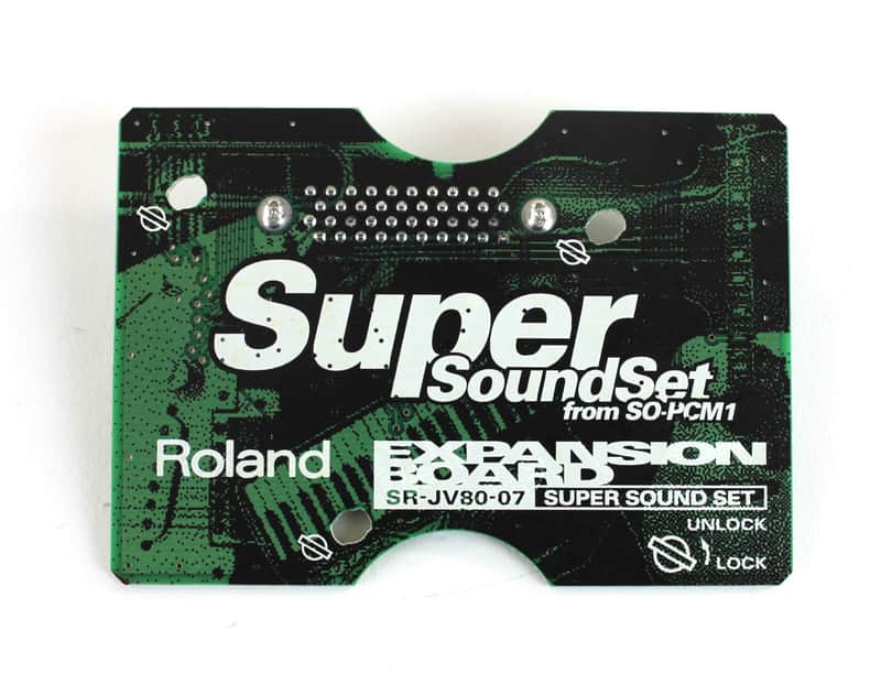 Roland SR-JV80-07 Super Sound Set Expansion Board | Reverb