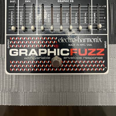Electro-Harmonix Graphic Fuzz Pedal | Reverb