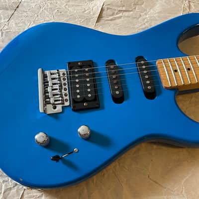 Washburn G-Junior G-JRV late-80s - Blue MIK 25.4scale Small bodied