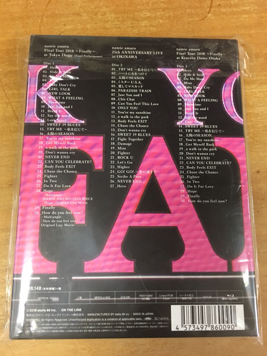 安室ちゃんのFinal TOURのBlu-rayが最高すぎる(≧▽≦)（ネタバレあり