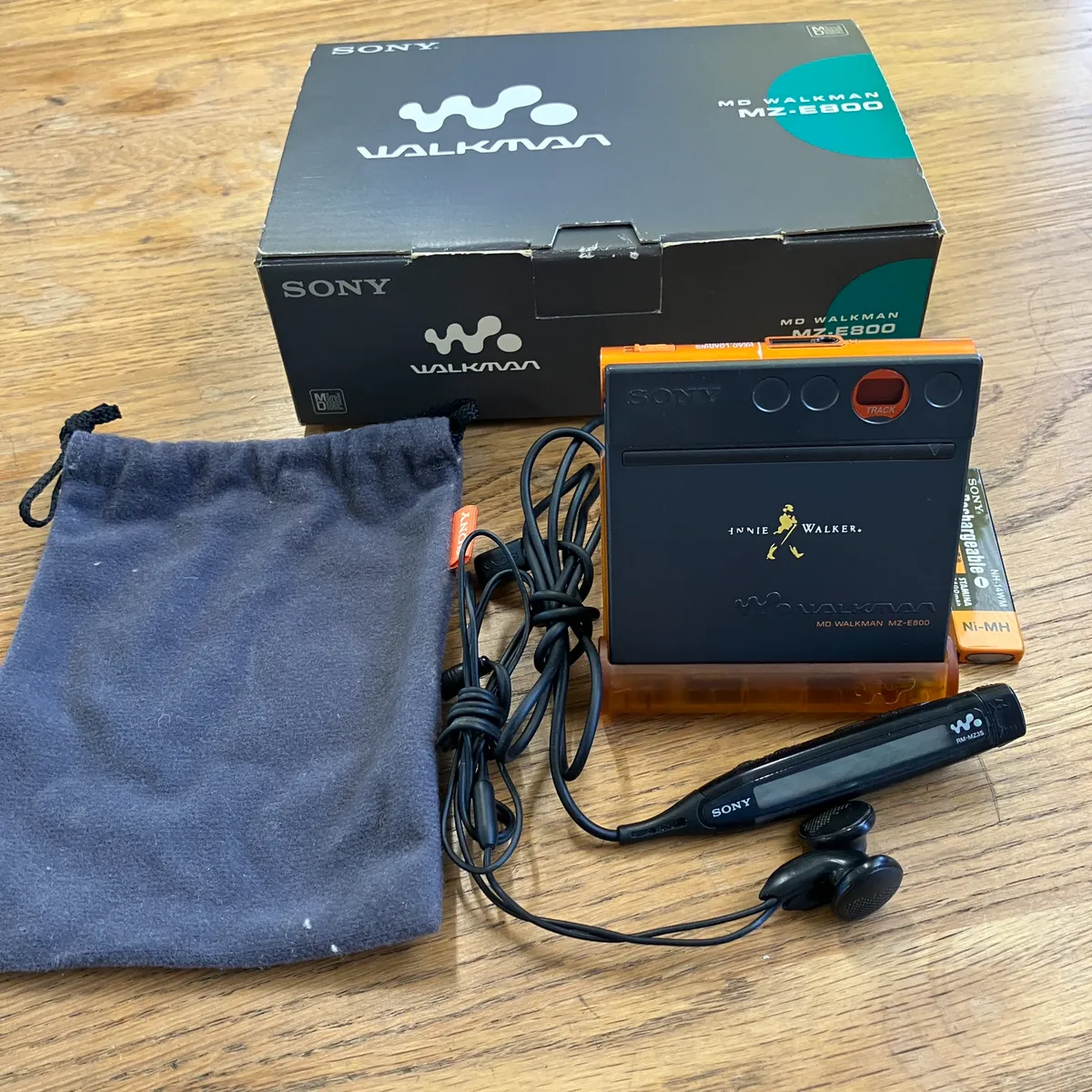 宅配買取】SONY MDウォークマン『MZ-E800 ジョニーウォーカー』を