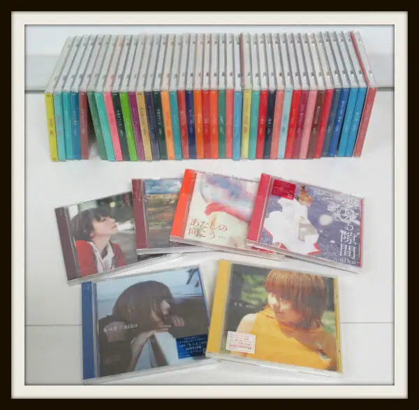 宅配買取】aikoのCD46枚セット（初回限定盤、カラートレイ仕様、未開封