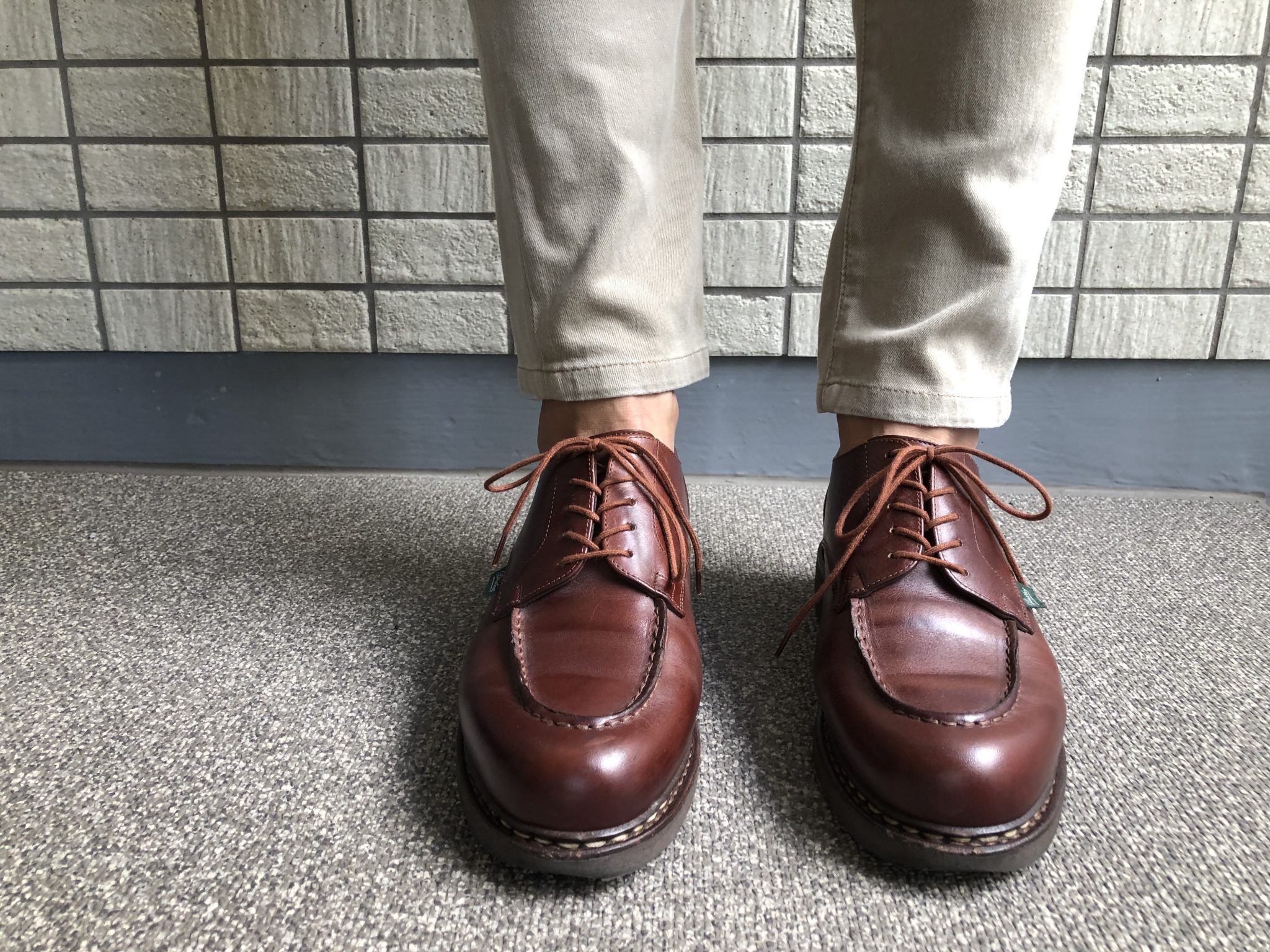 Paraboot Chambord（パラブーツ シャンボード）マロン｜1年経った