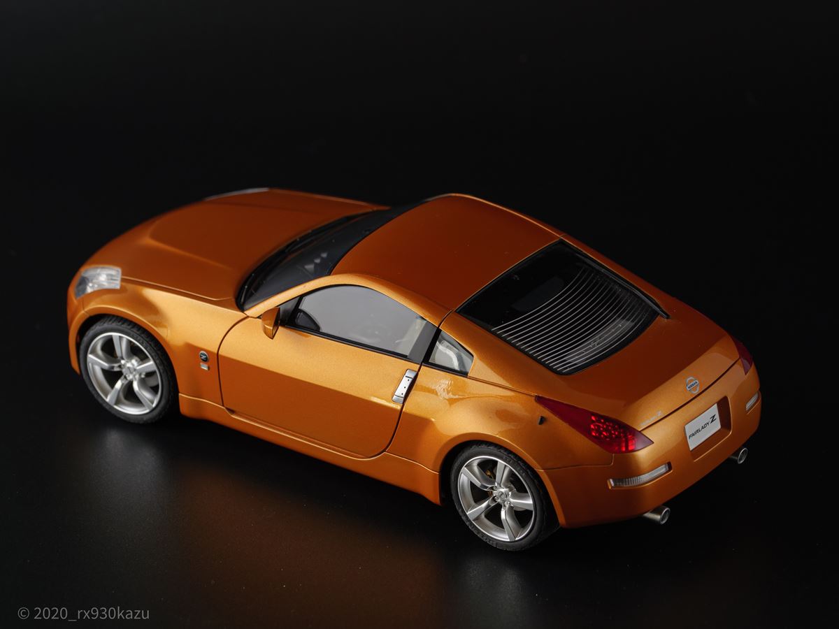 アオシマ 1/24 フェアレディZ（Z33） 【完成レビュー】 | 雑食プラモ