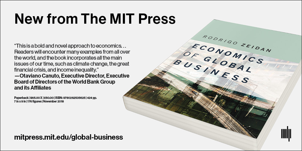 Economics of Global Business (MIT Press) – Pragmatic Economics and