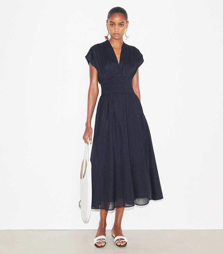 ストライプ コットン ドレス: レディース ワンピース | Tory Burch JP