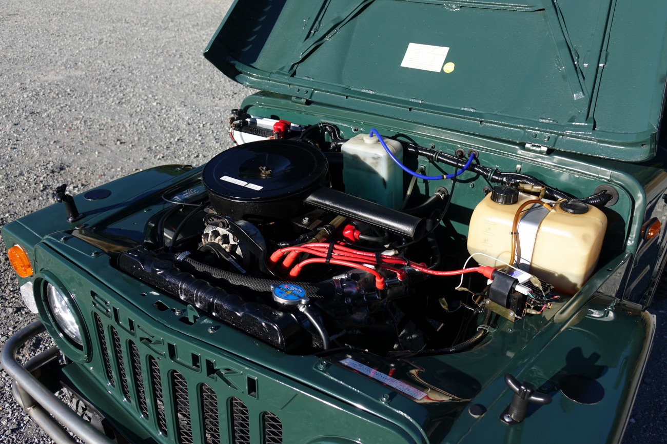 sj10 ジムニー 昭和55年 実動 ガソリンエンジン フロントマウント用