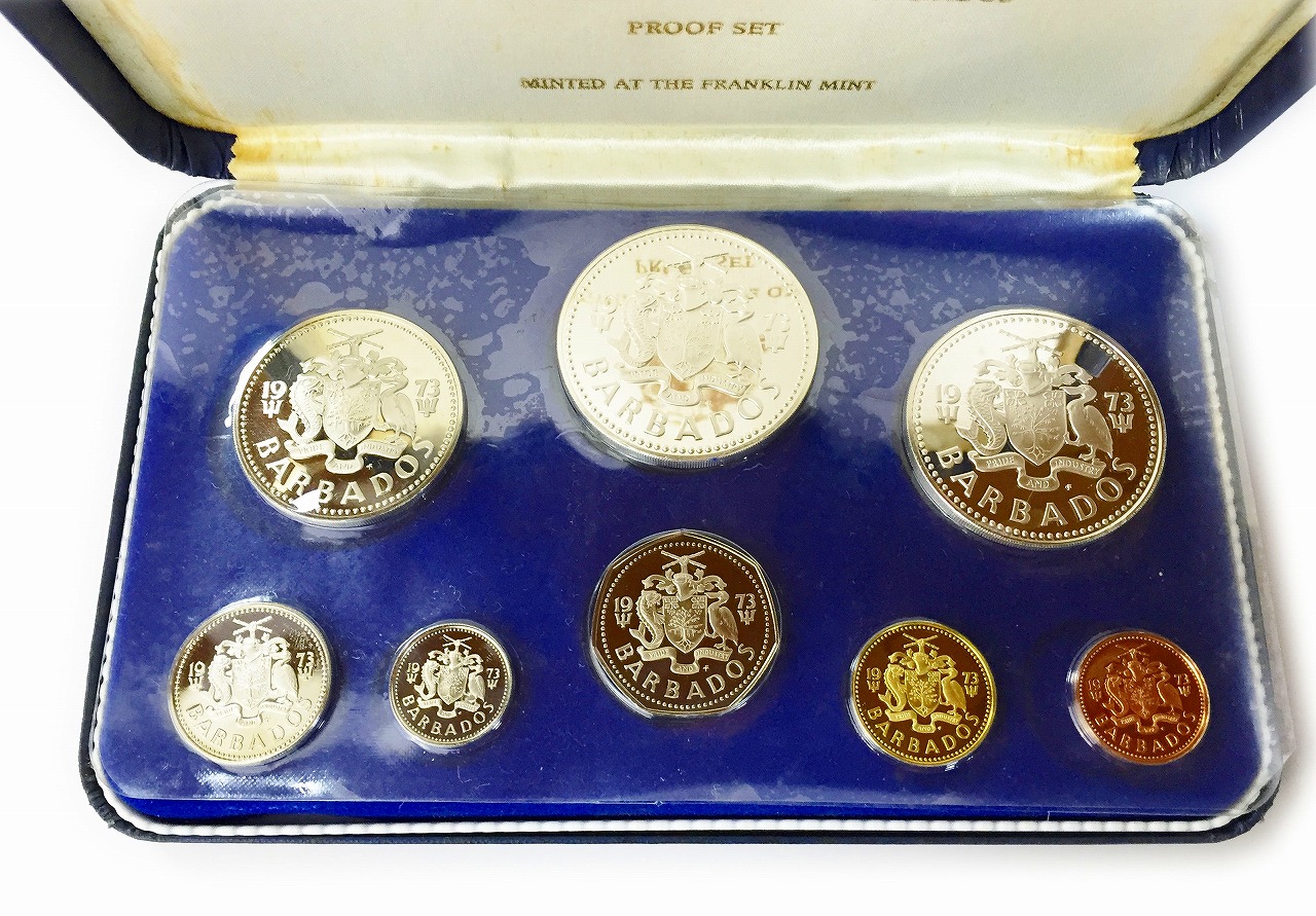 バルバドス 1973年 プルーフセット | 収集ワールド