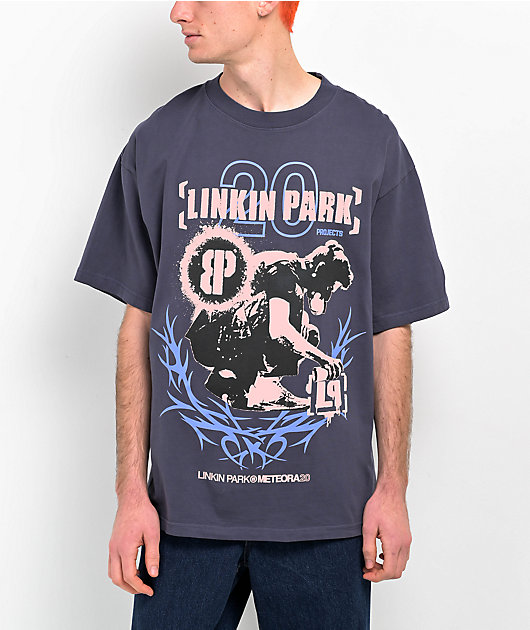 Brooklyn Projects x Linkin Park Meteora Navy T-Shirt | Zumiez