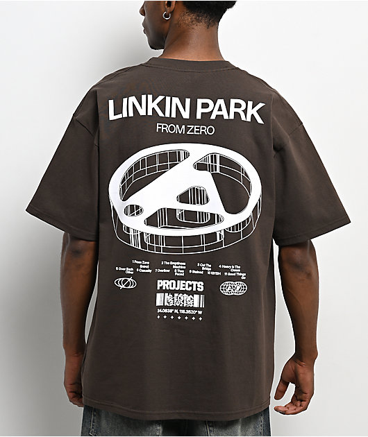 Brooklyn Projects x Linkin Park Brown T-Shirt | Zumiez