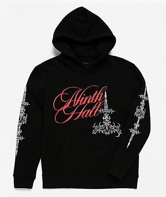 Ninth Hall Kids The Grave Black Zip Hoodie | Zumiez
