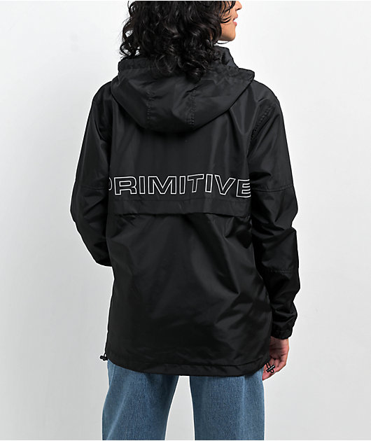 Primitive Blocked Black Anorak Jacket | Zumiez
