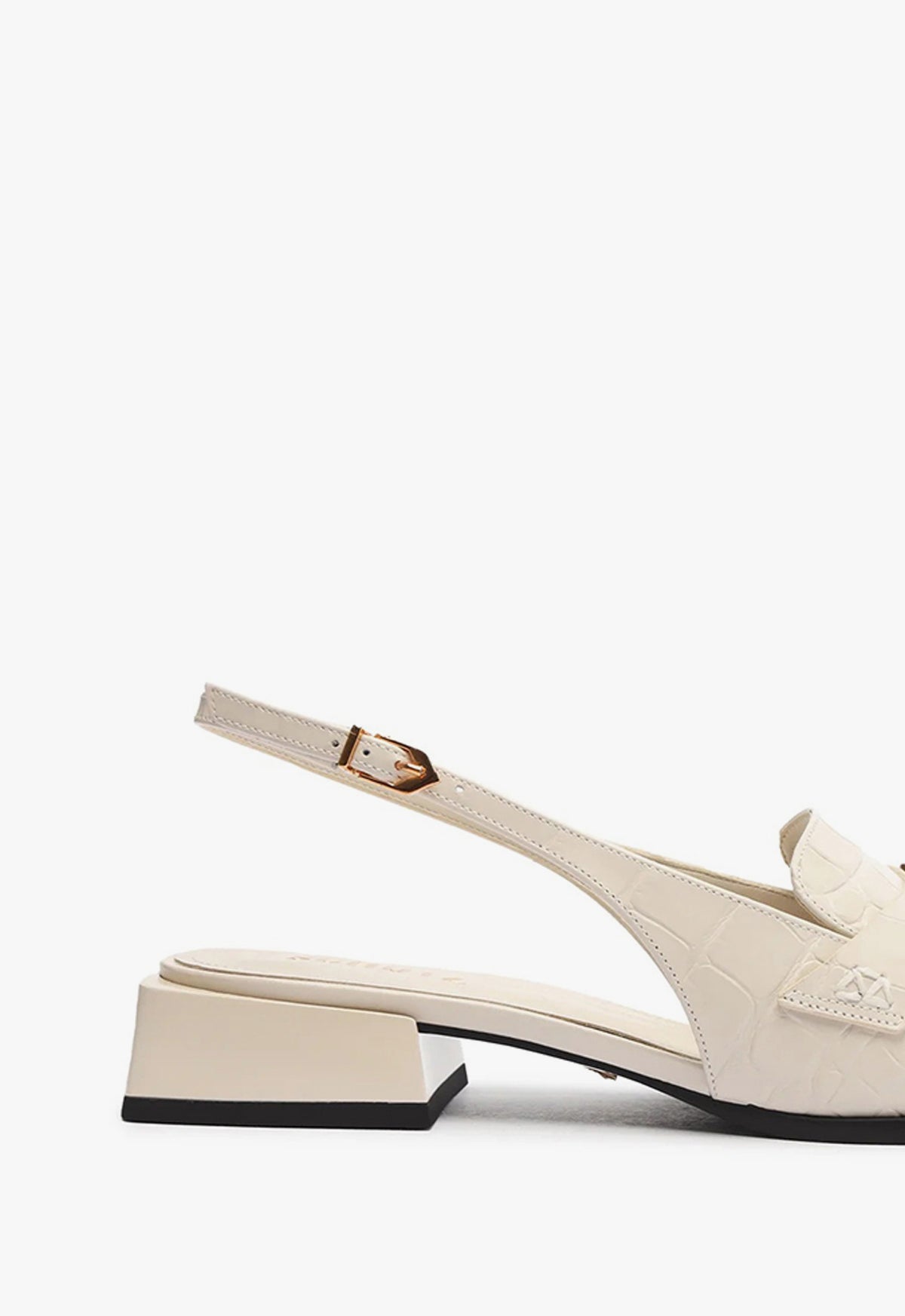 Arizona Sling Block Leather Pump – SCHUTZ