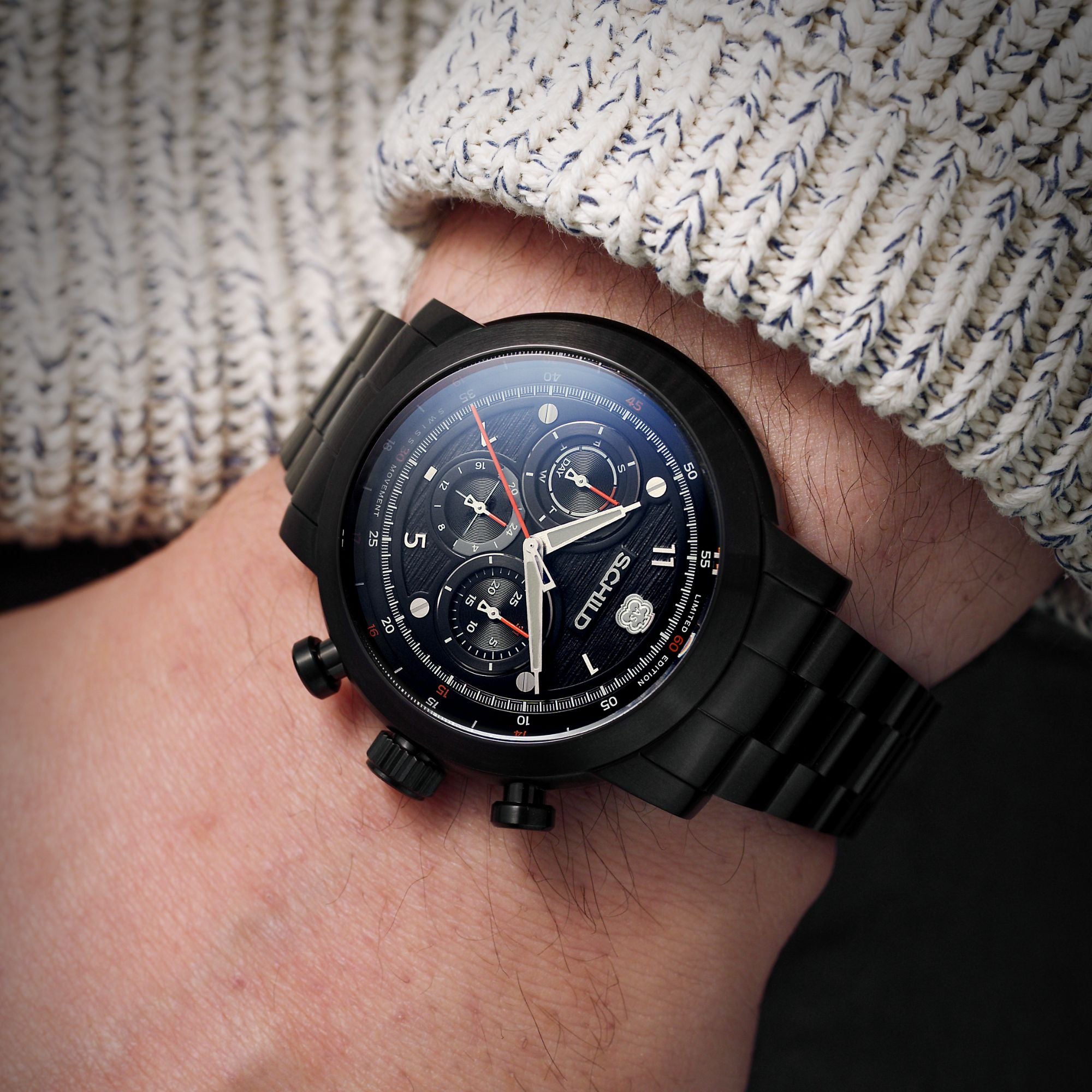 Midnight | Heinrich Swiss Multifunction Limited Edition – Schild 1896