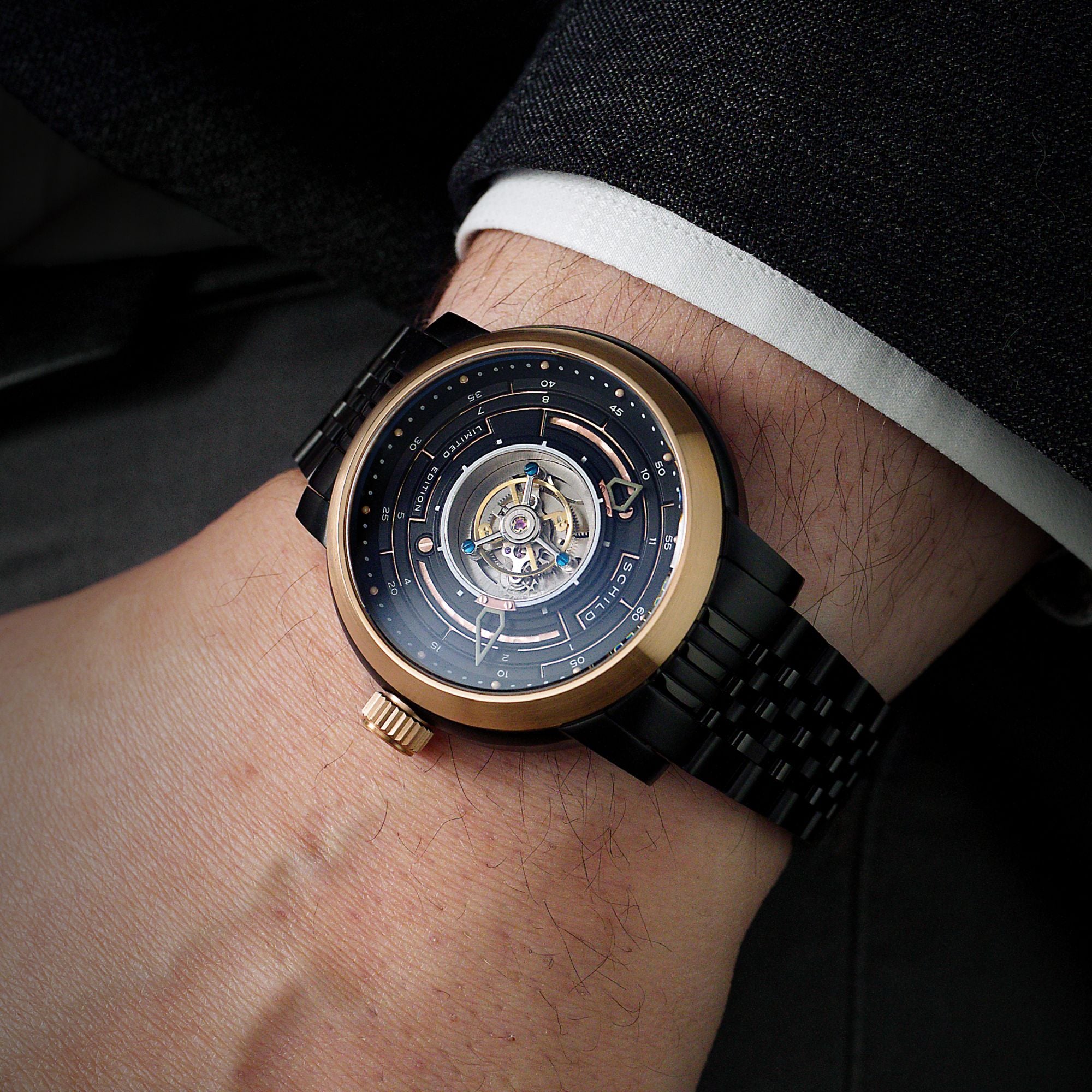Copper Black | Heinrich Cyclone Tourbillon – Schild 1896