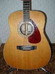 David Schryver's Yamaha FG-360 acoustic guitar