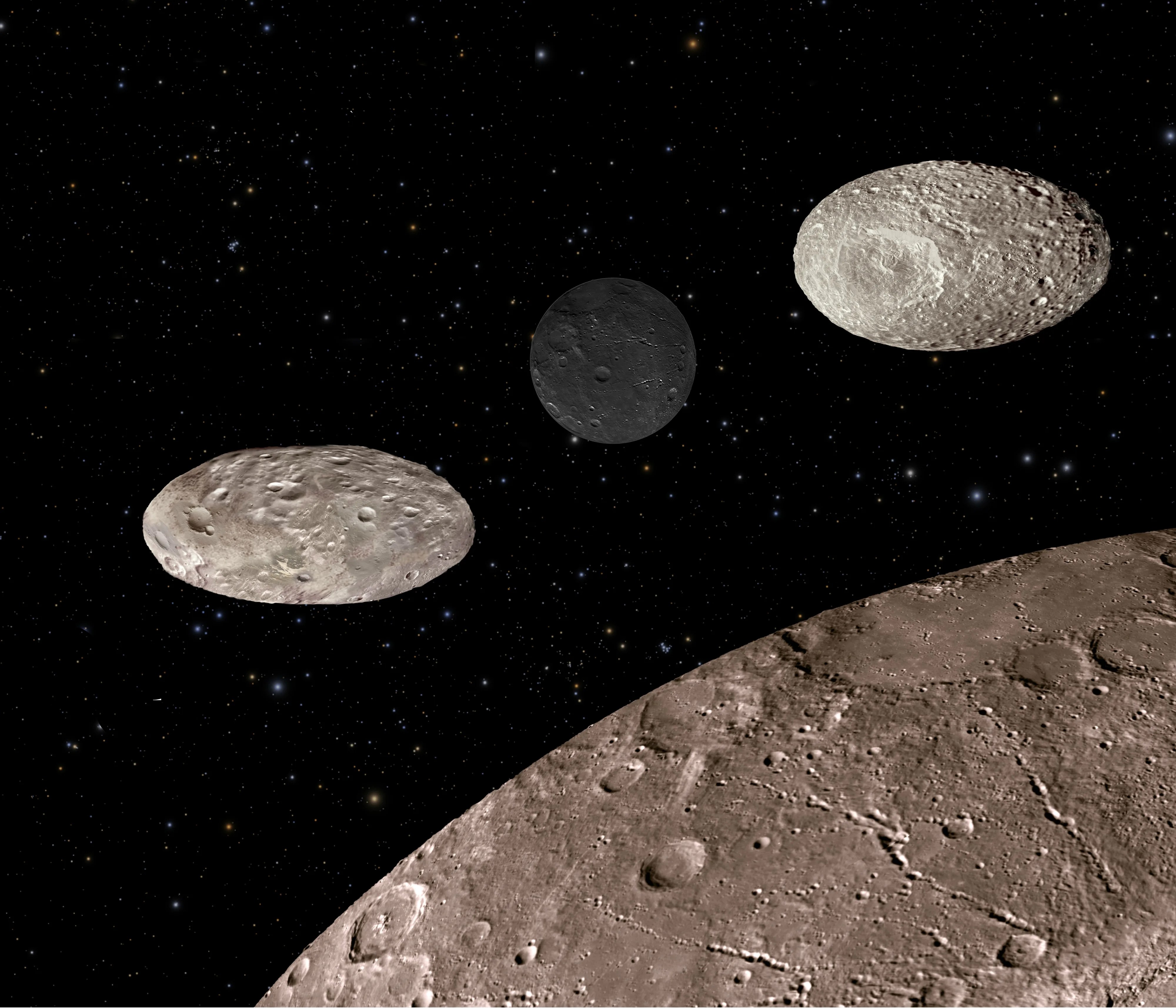 NASA's Hubble Finds Pluto's Moons Tumbling in Absolute Chaos