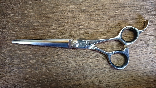 ミンク(MINK)_V-800_GK60-COBALT.A_カットシザー_6インチ研がせて