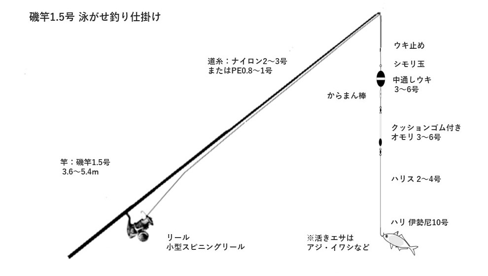 初心者必見】1本の竿でマルチに釣りを楽しむ！磯竿編