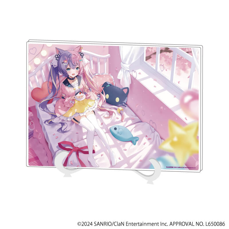 にゃんたじあ！｜アクリルアートボード(A5サイズ)「にゃんたじあ！」01