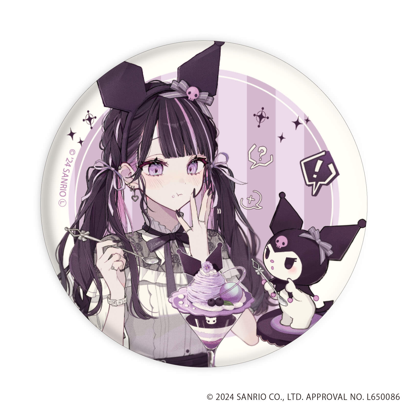 赤倉×サンリオキャラクターズ｜缶バッジ「赤倉×サンリオキャラクターズ